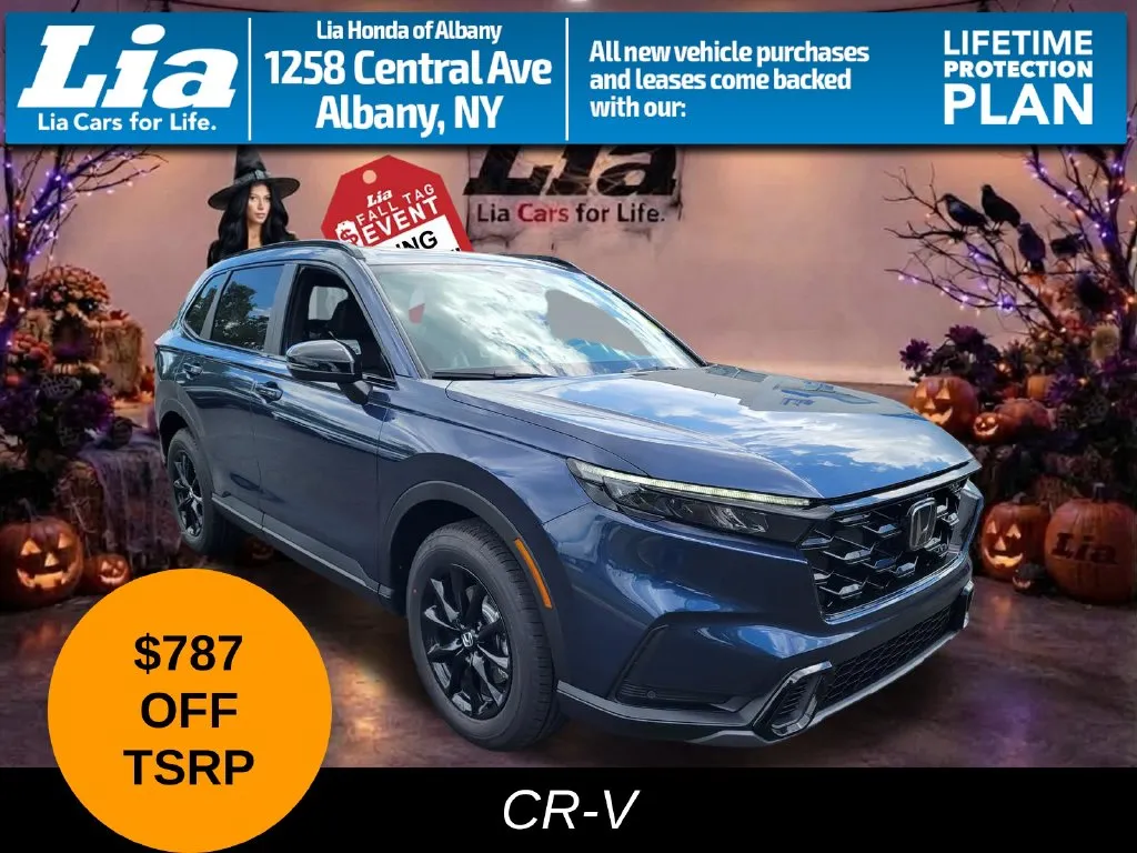 Blue 2027 Honda CR-V Hybrid Sport-L for sale in Albany, NY