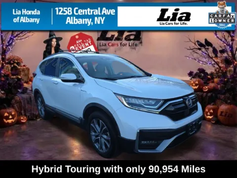White 2020 Honda CR-V Hybrid Touring for sale in Albany, NY