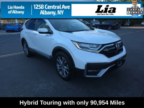White 2020 Honda CR-V Hybrid Touring for sale in Albany, NY