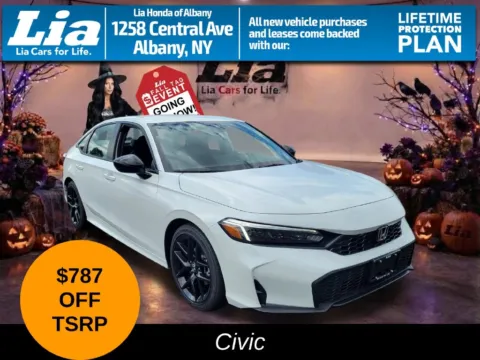 White 2026 Honda Civic Sport for sale in Albany, NY