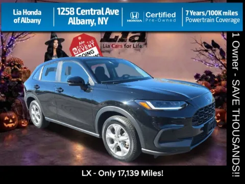 Black 2025 Honda HR-V LX for sale in Albany, NY