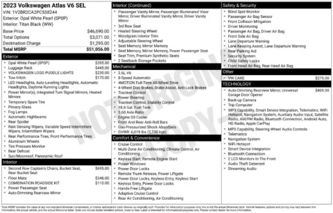Another view of 2023 Volkswagen Atlas SEL for sale in Albany, NY at Lia Honda Albany