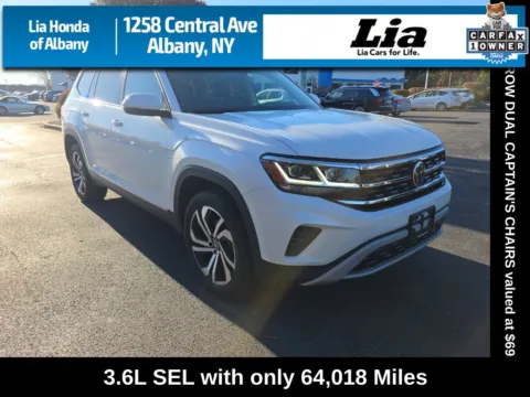 White 2023 Volkswagen Atlas SEL for sale in Albany, NY