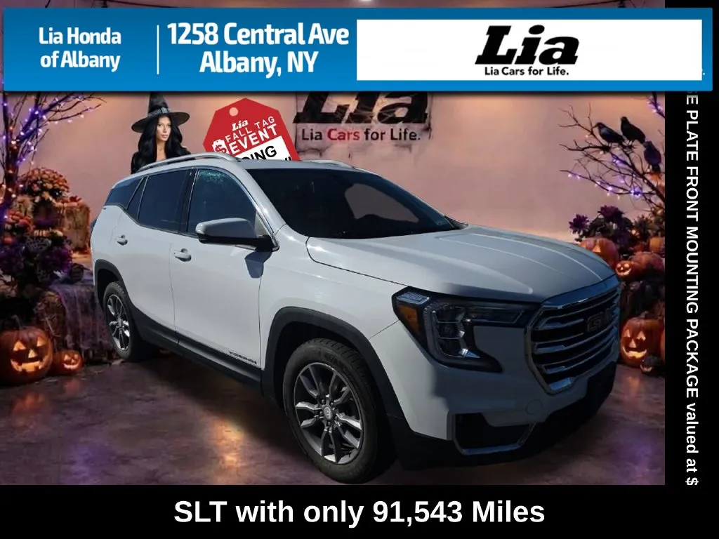 White 2022 GMC Terrain SLT for sale in Albany, NY
