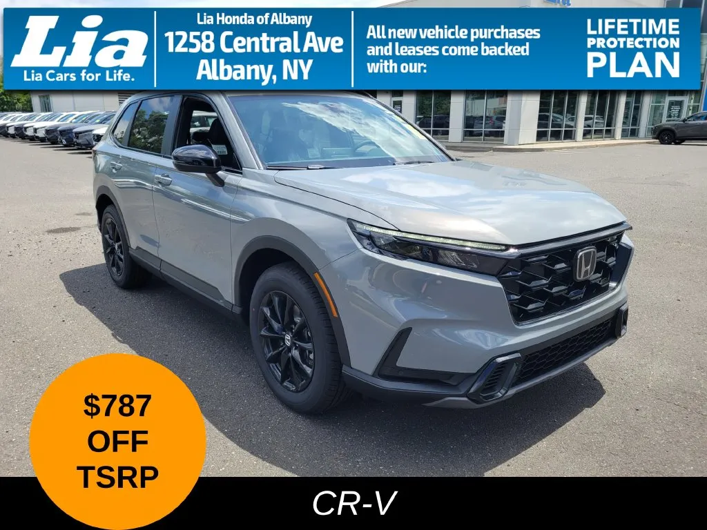 Gray 2027 Honda CR-V Hybrid Sport-L for sale in Albany, NY