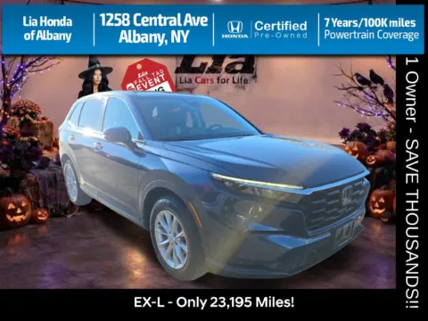 Blue 2024 Honda CR-V EX-L for sale in Albany, NY