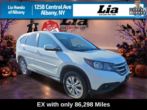 White 2014 Honda CR-V EX for sale in Albany, NY