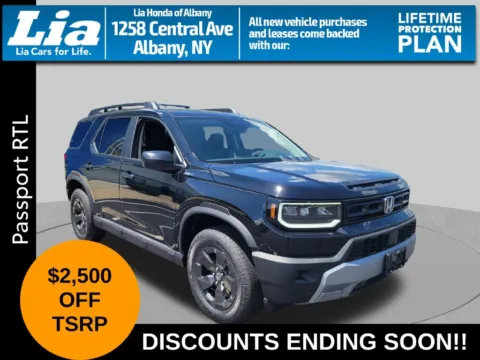 Black 2026 Honda Passport RTL for sale in Albany, NY