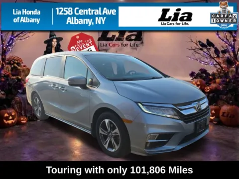 Silver 2018 Honda Odyssey Touring for sale in Albany, NY
