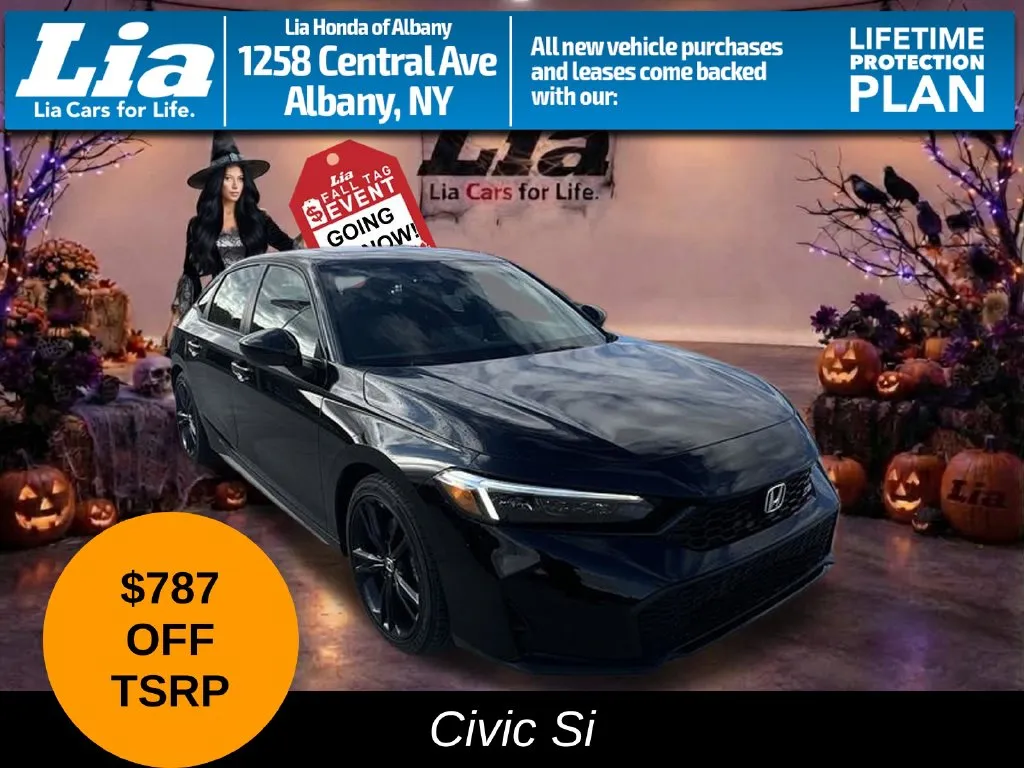 Black 2026 Honda Civic Si for sale in Albany, NY