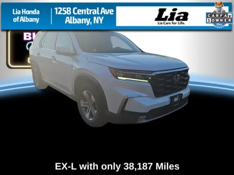 White 2023 Honda Pilot EX-L for sale in Albany, NY