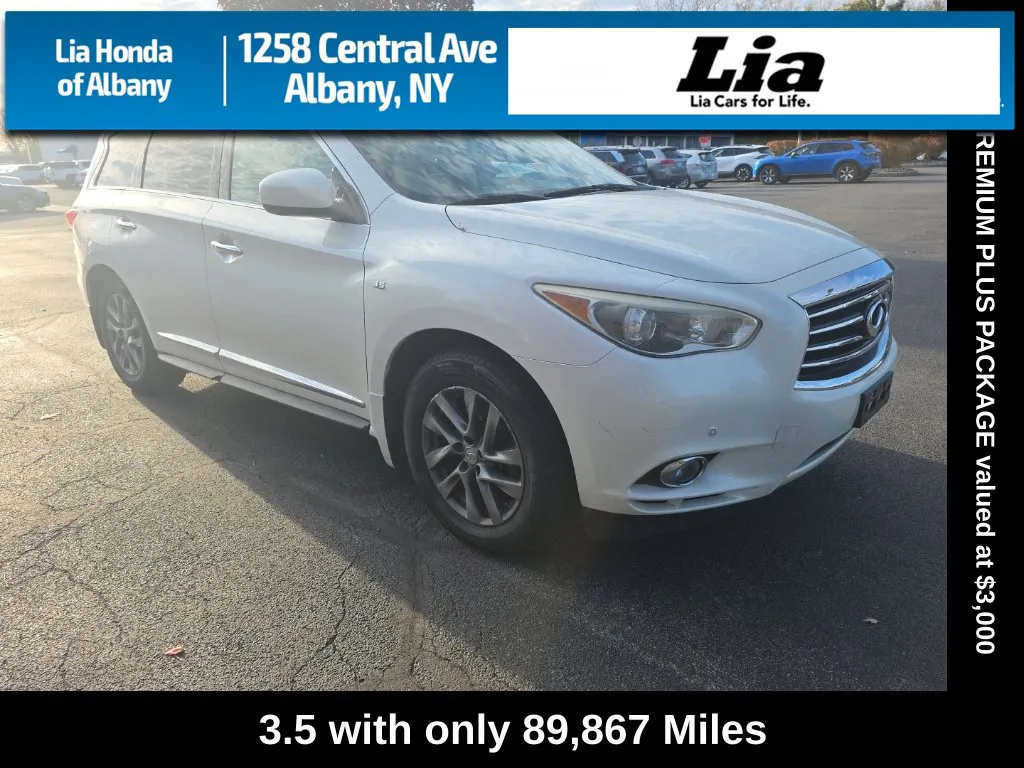 White 2015 INFINITI QX60 for sale in Albany, NY