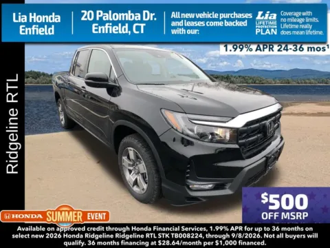 Unknown 2026 Honda Ridgeline RTL for sale in Enfield, CT