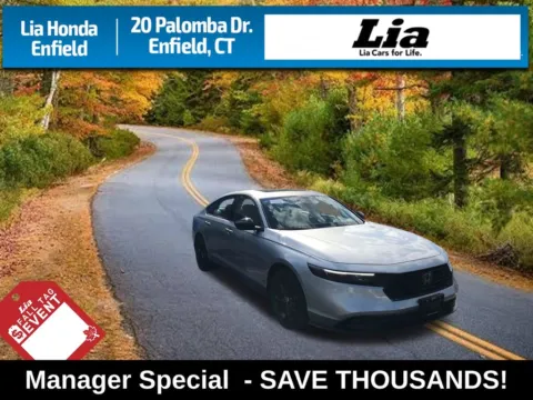 Silver 2025 Honda Accord SE for sale in Enfield, CT