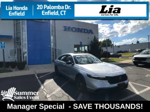 Silver 2025 Honda Accord SE for sale in Enfield, CT