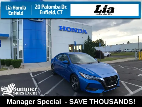 Blue 2023 Nissan Sentra SV for sale in Enfield, CT