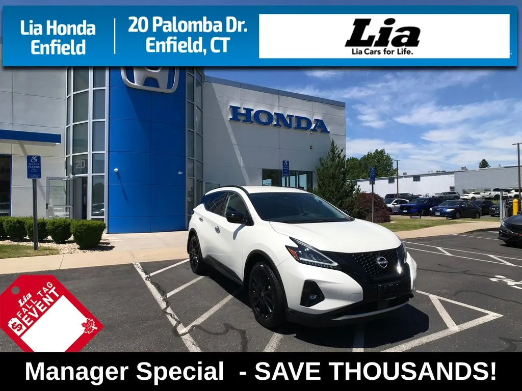 White 2024 Nissan Murano SV for sale in Enfield, CT
