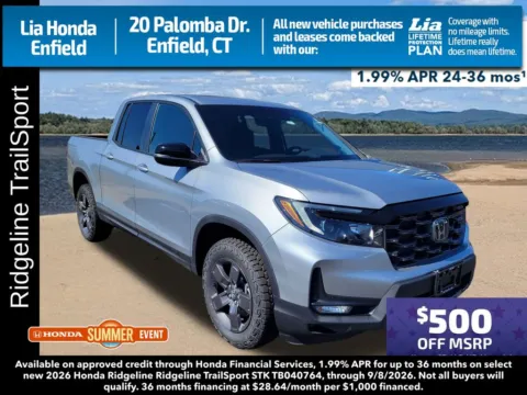 Unknown 2026 Honda Ridgeline TrailSport for sale in Enfield, CT