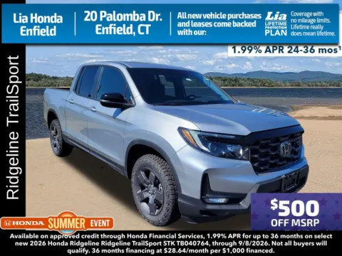 Unknown 2026 Honda Ridgeline TrailSport for sale in Enfield, CT