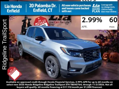 Unknown 2026 Honda Ridgeline TrailSport for sale in Enfield, CT