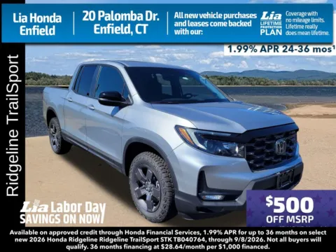 Unknown 2026 Honda Ridgeline TrailSport for sale in Enfield, CT