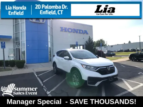White 2021 Honda CR-V EX-L for sale in Enfield, CT