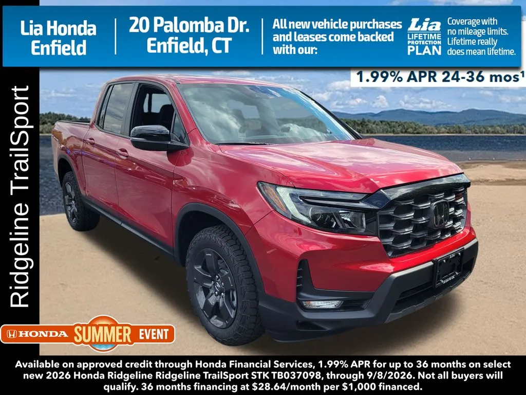 Unknown 2026 Honda Ridgeline TrailSport for sale in Enfield, CT