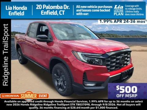 Unknown 2026 Honda Ridgeline TrailSport for sale in Enfield, CT