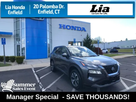 Gray 2023 Nissan Rogue SV for sale in Enfield, CT