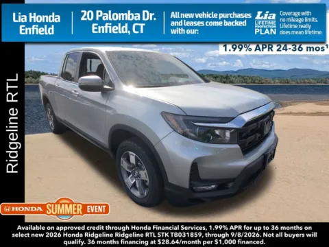Unknown 2026 Honda Ridgeline RTL for sale in Enfield, CT
