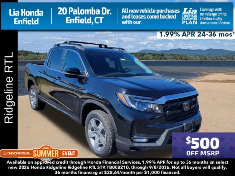 Unknown 2026 Honda Ridgeline RTL for sale in Enfield, CT