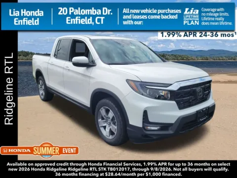 Unknown 2026 Honda Ridgeline RTL for sale in Enfield, CT