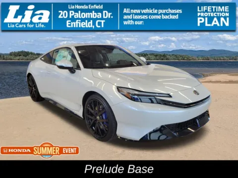 White 2026 Honda Prelude Hybrid for sale in Enfield, CT