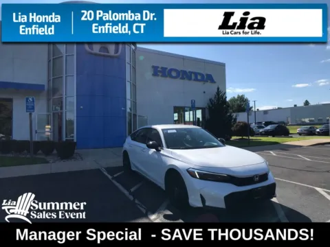 White 2025 Honda Civic Sport for sale in Enfield, CT