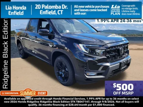 Unknown 2026 Honda Ridgeline Black Edition for sale in Enfield, CT