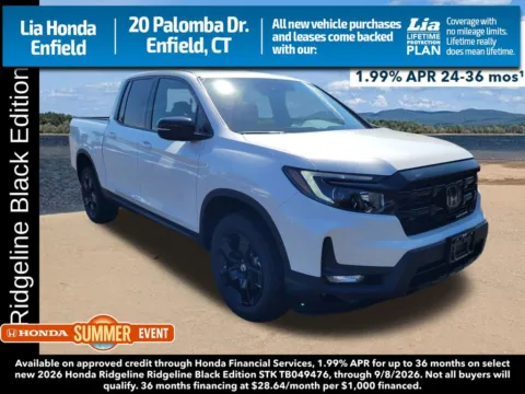 Unknown 2026 Honda Ridgeline Black Edition for sale in Enfield, CT