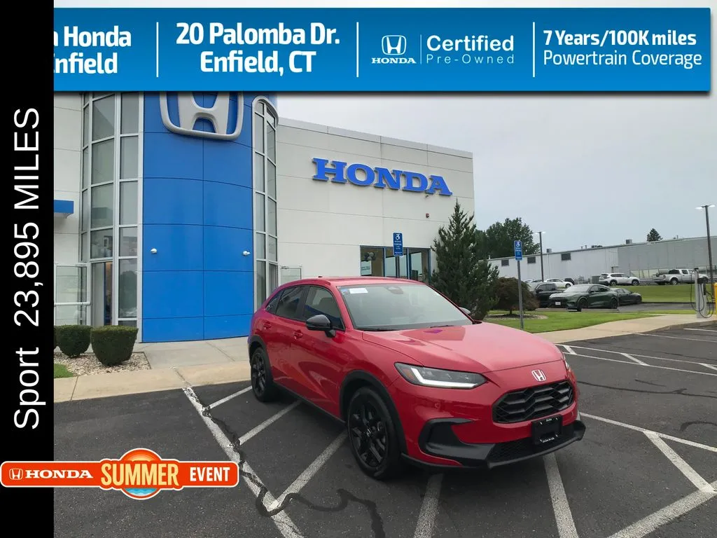 Red 2025 Honda HR-V Sport for sale in Enfield, CT