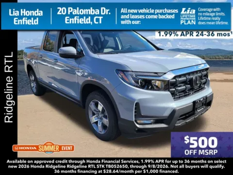 Unknown 2026 Honda Ridgeline RTL for sale in Enfield, CT