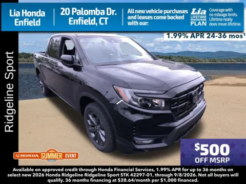 Unknown 2026 Honda Ridgeline Sport for sale in Enfield, CT