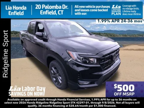 Unknown 2026 Honda Ridgeline Sport for sale in Enfield, CT