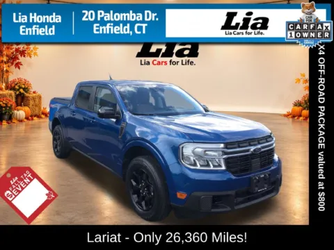 Blue 2024 Ford Maverick Lariat for sale in Enfield, CT
