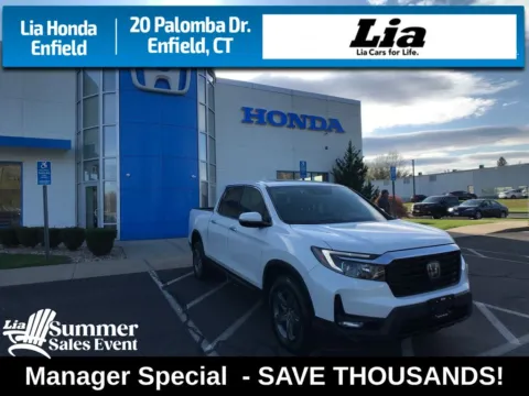 White 2023 Honda Ridgeline RTL-E for sale in Enfield, CT