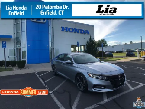 Silver 2020 Honda Accord Sport for sale in Enfield, CT