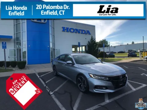 Silver 2020 Honda Accord Sport for sale in Enfield, CT