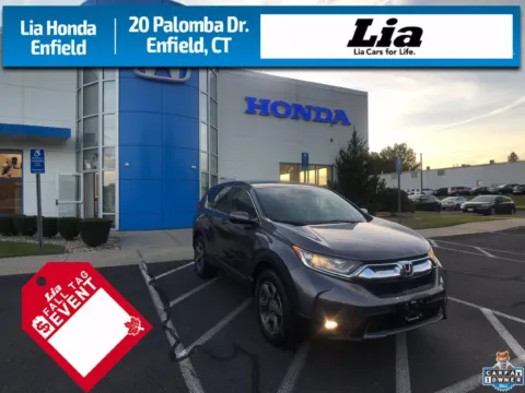 Gray 2018 Honda CR-V EX for sale in Enfield, CT