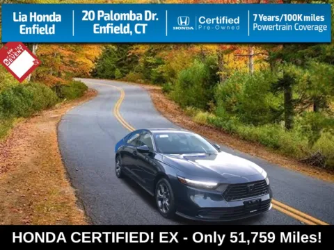Blue 2023 Honda Accord EX for sale in Enfield, CT
