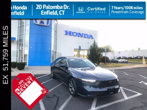 Blue 2023 Honda Accord EX for sale in Enfield, CT