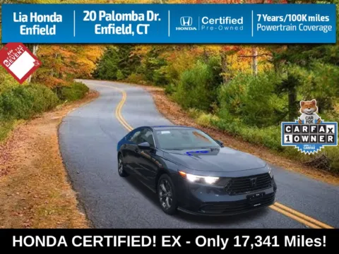 Blue 2024 Honda Accord EX for sale in Enfield, CT