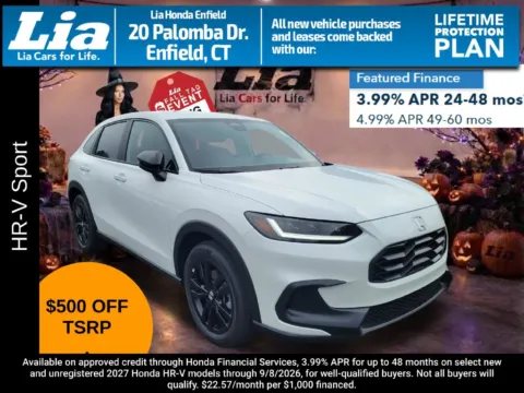 Unknown 2027 Honda HR-V Sport for sale in Enfield, CT