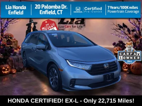Silver 2024 Honda Odyssey EX-L for sale in Enfield, CT